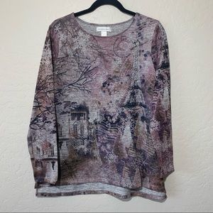Paris in Winter Blouse